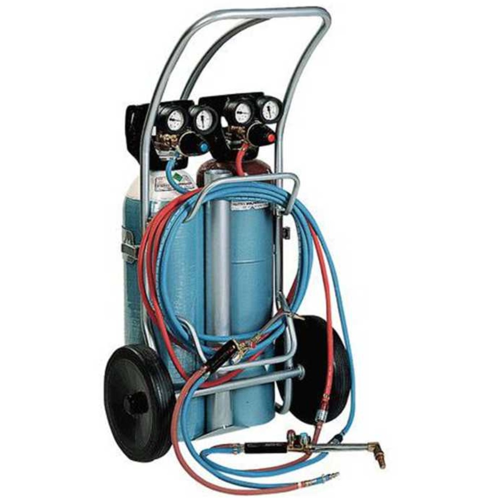 Kit Chalumeau Oxy-Acétylène Parweld - Hache à Gaz, Outillage Soudure Complet